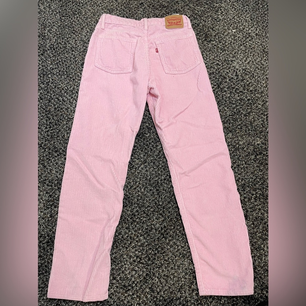 Pink Corduroy Levi’s Pants